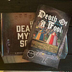 Death of a Fool - Deadbolt Mystery Society, Murder Mystery Box